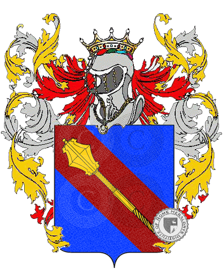 Wappen der Familie mantuano    