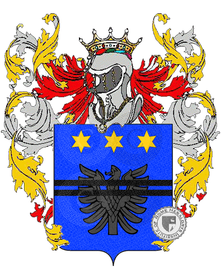 Coat of arms of family zanellato        
