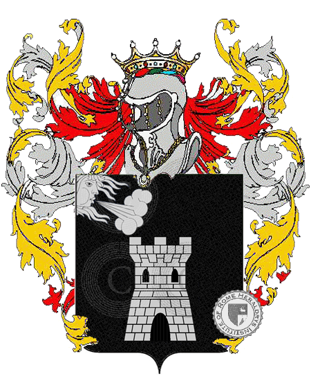 Coat of arms of family mandaliti    