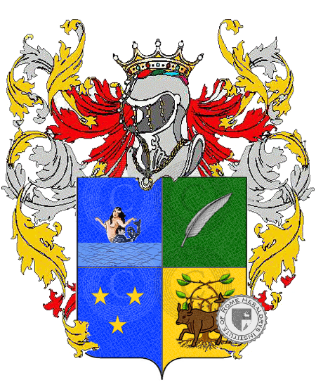 Coat of arms of family senes        