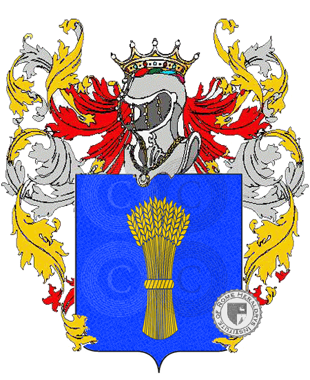 Coat of arms of family paragnani            