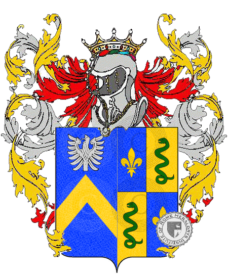 Coat of arms of family Perinetti Casoni      