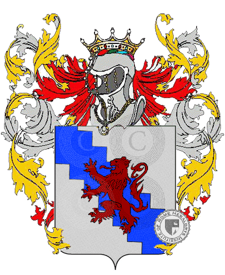 Coat of arms of family candolini    