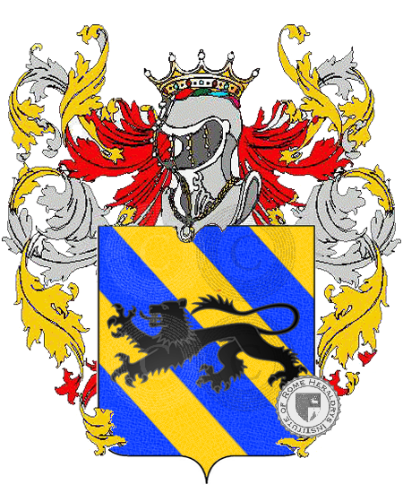 Wappen der Familie carrodano        
