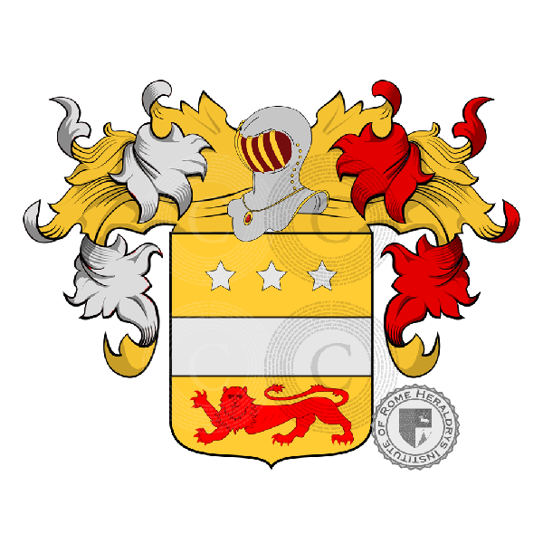 Coat of arms of family Zanardini