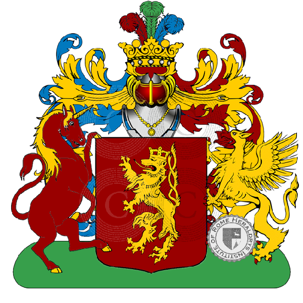 Coat of arms of family fondi    