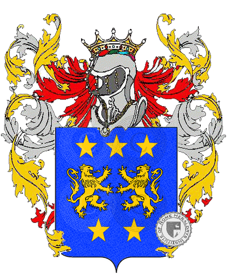 Wappen der Familie carusone    