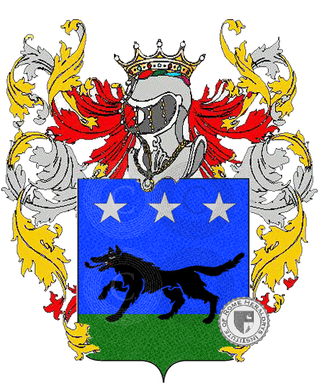 Coat of arms of family saretto    
