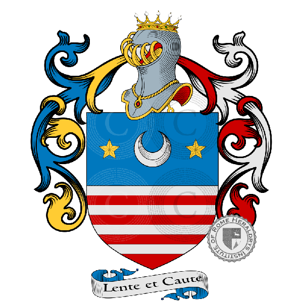 Coat of arms of family Mosca