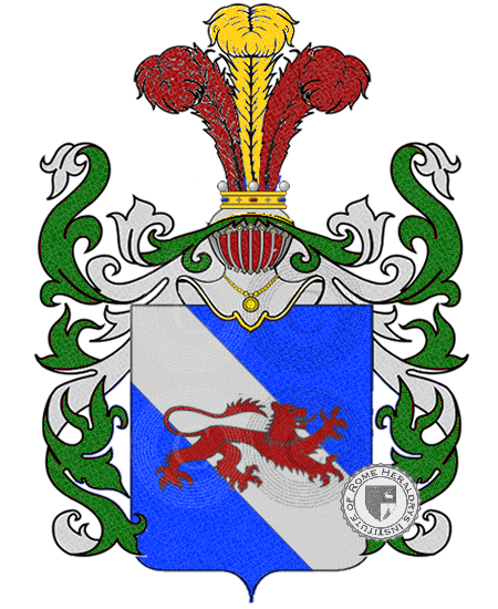 Coat of arms of family rossiello    