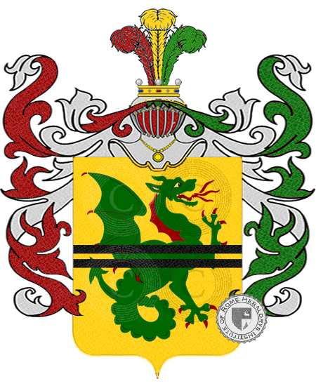 Wappen der Familie garimanno    