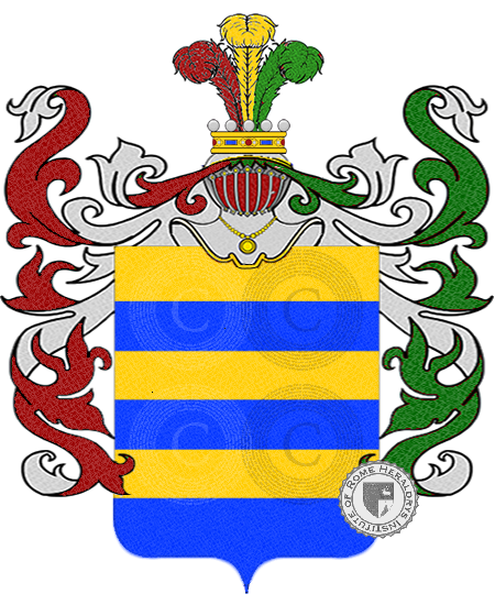 Coat of arms of family campesi    