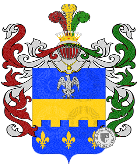 Escudo de la familia albertazzi    