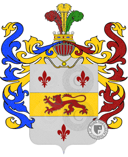 Wappen der Familie borla    