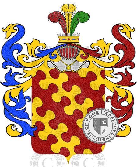 Coat of arms of family Albertoranza