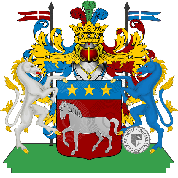 Coat of arms of family Cavallo
