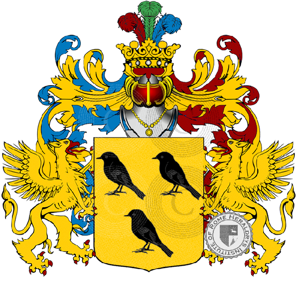 Coat of arms of family ciampoli