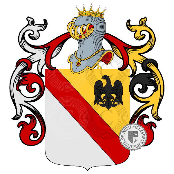 Coat of arms of family Fornaciari