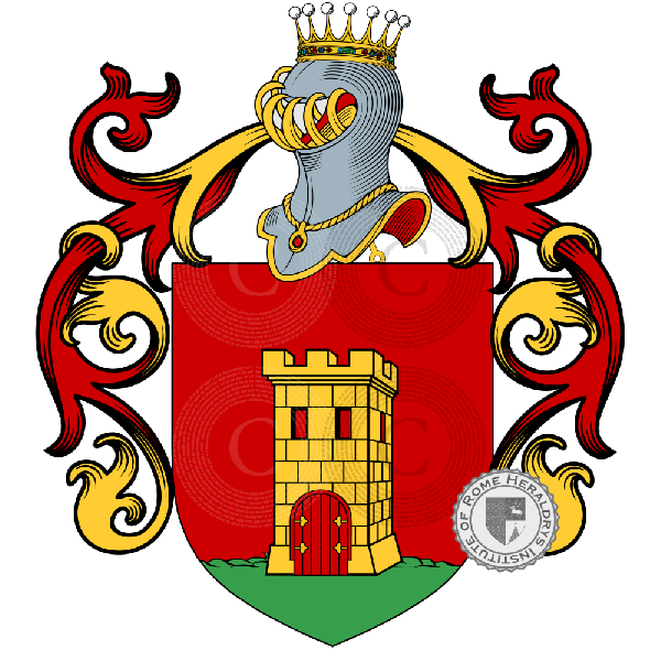 Coat of arms of family Torregrossa