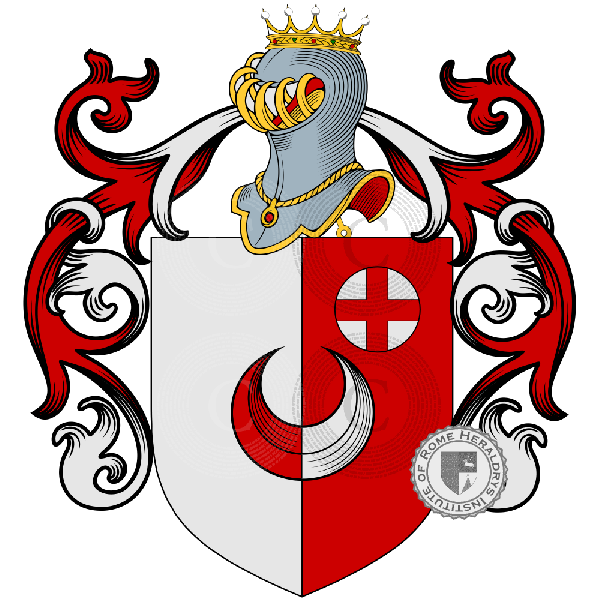 Wappen der Familie Accorri già Pazzi