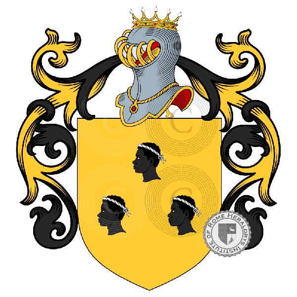 Coat of arms of family Morri