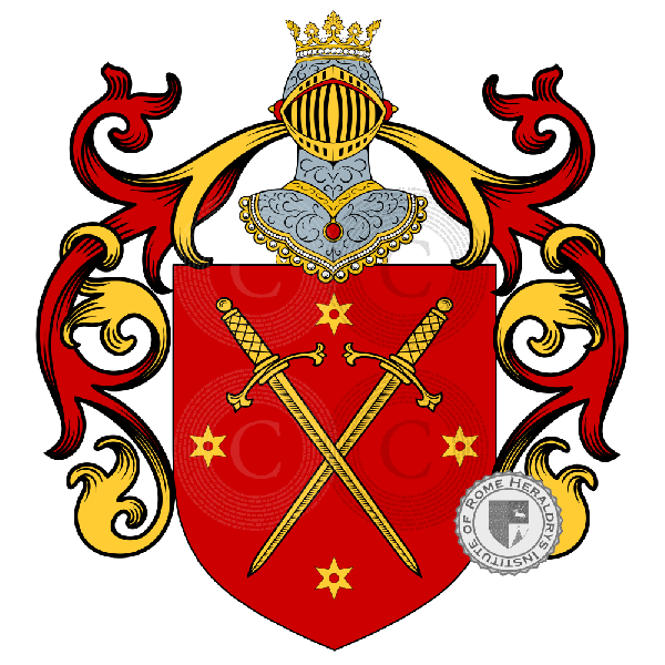 Coat of arms of family Morra
