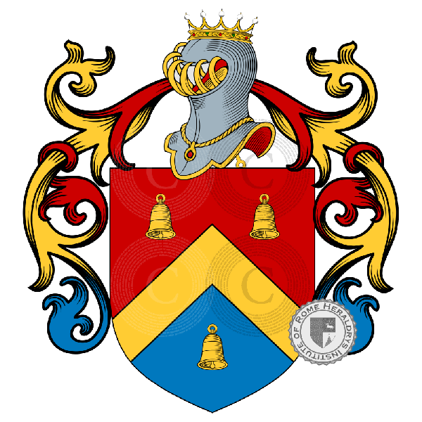 Coat of arms of family Massimini
