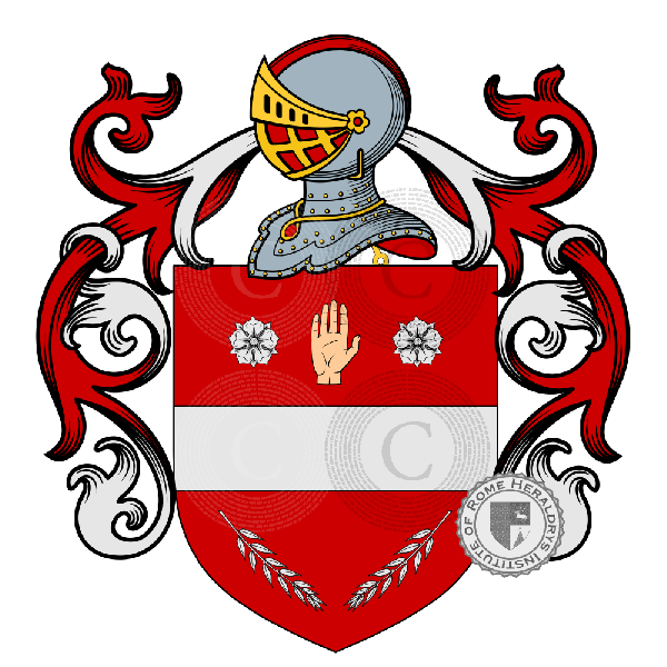 Coat of arms of family Mascheroni