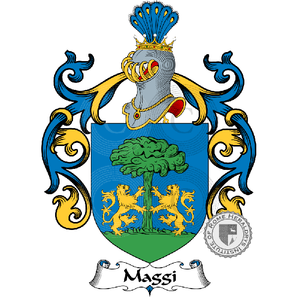 Wappen der Familie Maggi