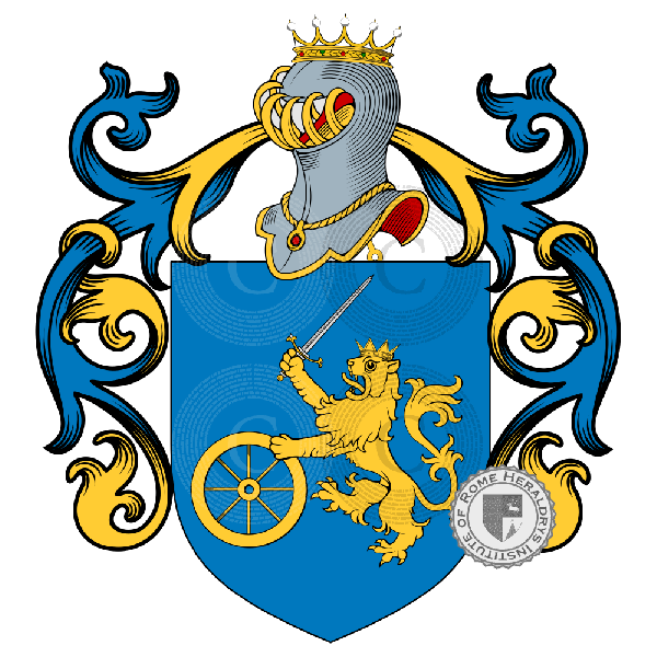 Coat of arms of family Bisso