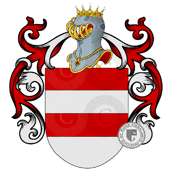 Coat of arms of family Bianchi d