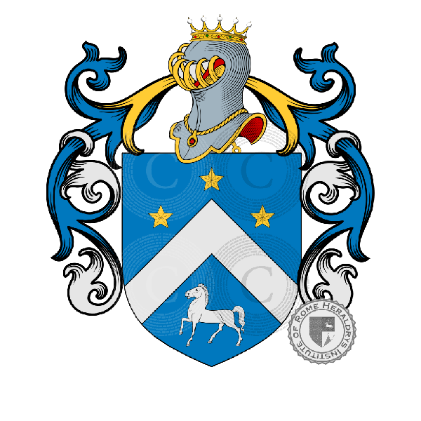 Coat of arms of family Filipponi