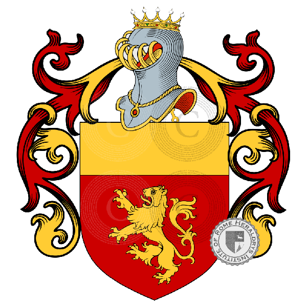 Coat of arms of family Burgarella