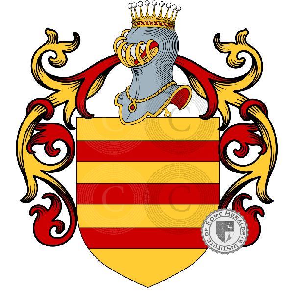 Coat of arms of family Bonaccolsi