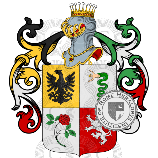 Coat of arms of family Salvotti