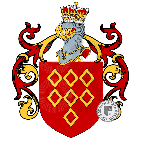 Coat of arms of family Quinci