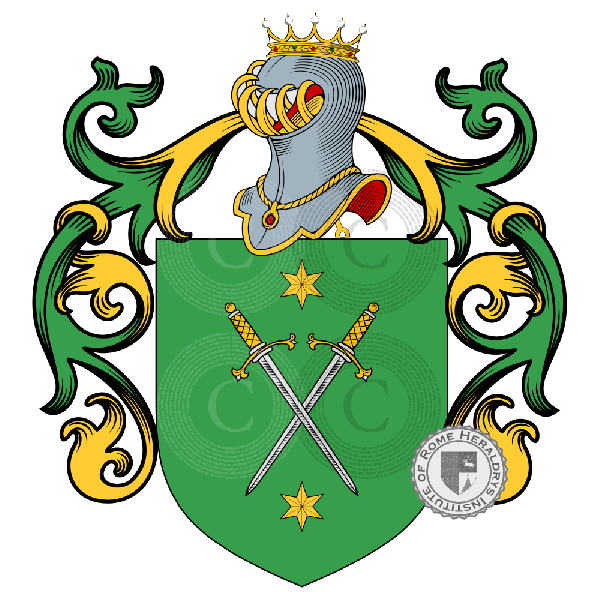 Coat of arms of family Rio