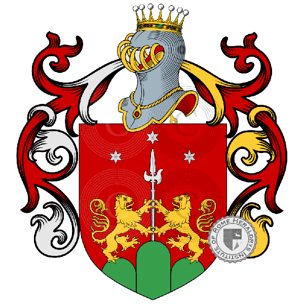 Wappen der Familie de Dominicis
