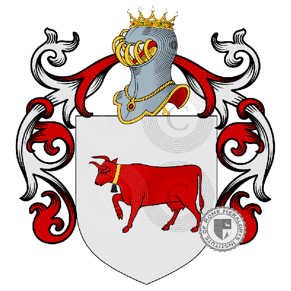 Coat of arms of family Vaqué