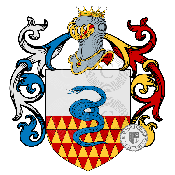 Coat of arms of family Bertamini