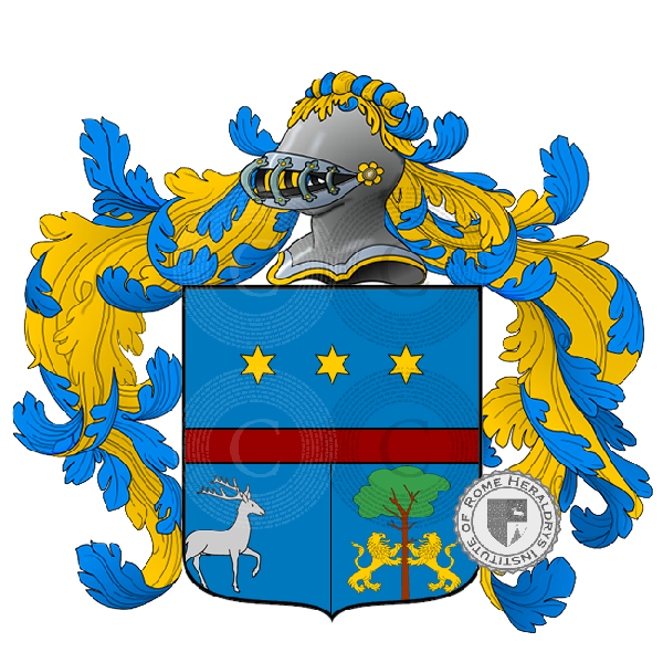 Coat of arms of family Cocchi