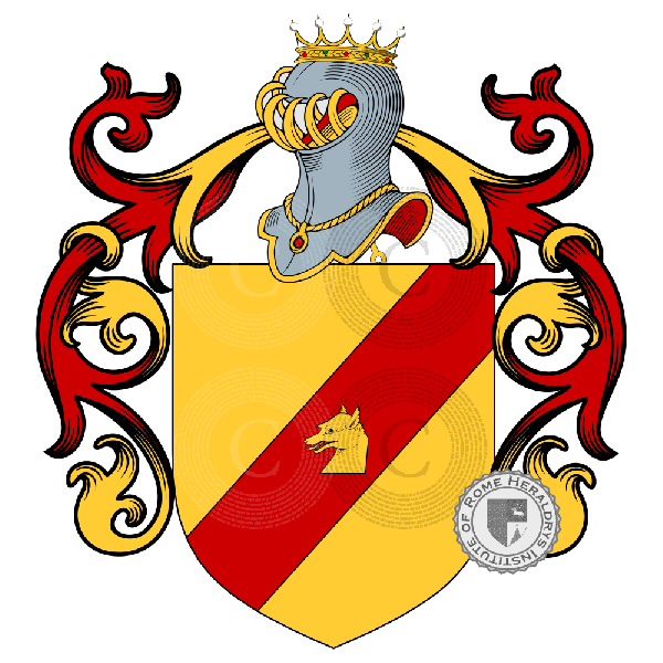 Coat of arms of family Rizzardini