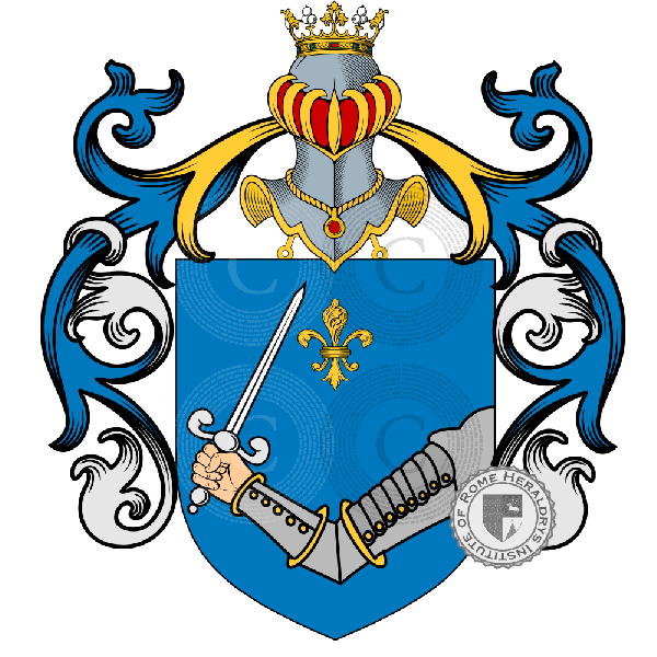 Coat of arms of family Feroni