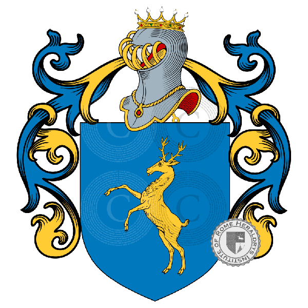 Coat of arms of family Chabran