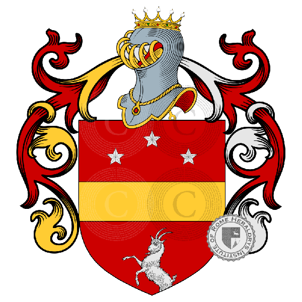 Coat of arms of family Chabran