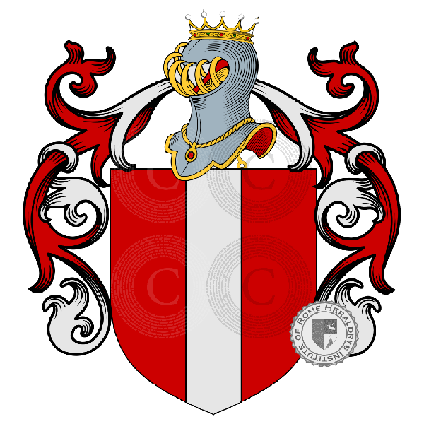 Coat of arms of family Canalini