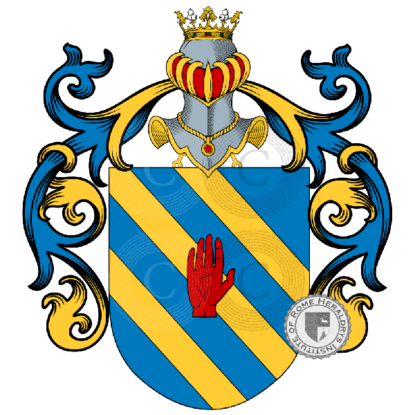 Coat of arms of family Villavicencio