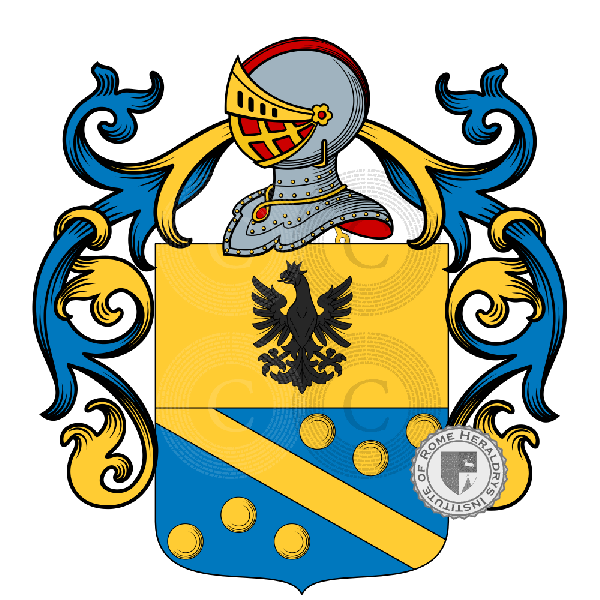 Coat of arms of family Cattori