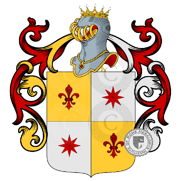 Coat of arms of family Gigliobianco