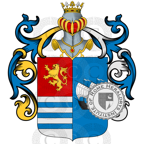 Coat of arms of family Seta